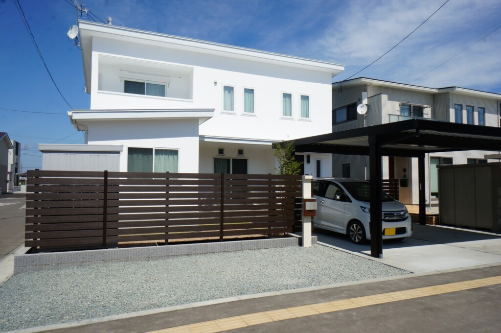 清潔感のあるエクステリア