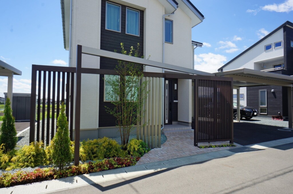 ファサードで個性が光る